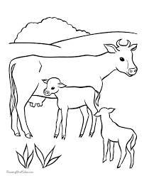 Cow coloring page from cows category. Coloring Pages Of A Herd Of Cows Coloring Home