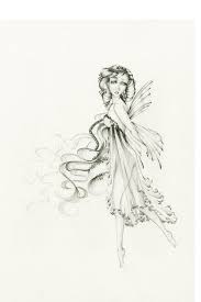 Fairy Pencil Drawing Illustration Ooak Original Art Fairy Etsy In 2020 Fairy Drawings Pencil Drawings Pencil Drawings Of Nature