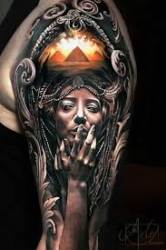 Best Black And Grey Tattoo Designs Tattoo By Arlo Dicristina 3d Tattoo Egyptian Tattoo Sleeve Tattoos
