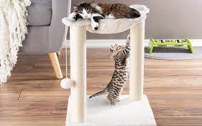 When i first got lilly, i bought her a 3 tier cat scratcher from cheap as. Diy Cat Tree The Home Depot