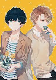 pin by choa on a3 anime friendship anime characters cute anime boy
