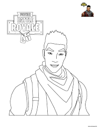 Dessin thinknoodles playing fortnite fortnite scar a imprimer. Coloriage Fortnite Battle Royale Personnage A Imprimer Coloriage Ours A Colorier Coloriage Famille