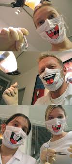 Surgical Masks Would Possibly Be A Good Idea When Working With Pediatric Patients Dentist Humor Dentistry Dentist Jokes