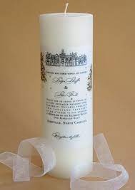 Wedding Invitation Unity Candle Straight Edge Http Www Weddi Wedding Invitation Unity Candle Personalised Wedding Candles Personalized Bridal Shower Favors