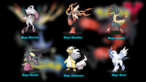 Greninja does not mega evolve, much less has a mega stone no kalos pokemon can mega evolve, only selected pokemon from the past generations can. Mega Evolution Pokemon Names 1920x1080 Wallpaper Teahub Io