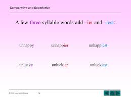 An adjective is said to be in the comparitive degree when it is used to compare two nouns/pronouns. Comparative And Superlative C Ppt Video Online Download