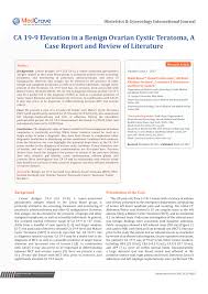 The ratio of cancers caused by dermoid cyst among malignant germ cell ovarian tumors is 2.9% (1, 2). Operative Finding Of Right Ovarian Tumor Showing A Friable Discolored Download Scientific Diagram