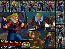 Then select the costumes you want and confirm the purchase and download. Ken Terry Bogard Mark Of The Wolves Costume Mod Super Street Fighter Iv Arcade Edition Mods