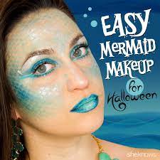 This Mermaid Makeup Tutorial Is Everything You Need For A Stunning Halloween Costume Mermaid Makeup Mermaid Makeup Tutorial Mermaid Halloween Makeup Tutorial