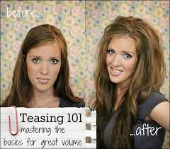 Teasing 101 For Quick And Easy Volume Teased Hair Hair Skin Hair Beauty