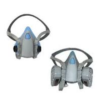 Support OEM Custom Industry Double Filter Reusable Full Face Mask Chemical  Respirator Construction Face Mask with Logo