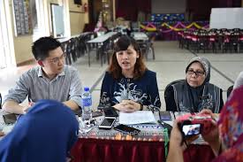 A very big thank you to pn. Moe Timbalan Menteri Pendidikan Lawat Sk Marian Convent Sjkt Klebang