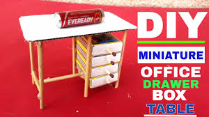 Unfold the cardboard by any side and turn it into a single piece. Cardboard Mini Table Very Simple Student Study Table Youtube