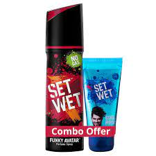 And because this formula holds style until your next wash day, you can retire the iron for a bit! Set Wet Funky Avatar Perfume Spray 120ml And Set Wet Cool Hold Hair Gel 50ml Combo Pack Amazon In Beauty
