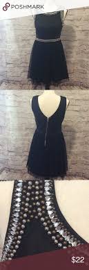 Love Reign Dress Beautiful Black Beaded And Rhinestone Front Deep V In The Back With A Lace Bottom Love Regin Dresses M Reign Dresses Clothes Design Fashion