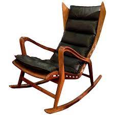 Rocking Chair Mod 572 Production Cassina Attributed Gio Ponti 1stdibs Com Rocking Chair Vintage Rocking Chair Modern Rocking Chair