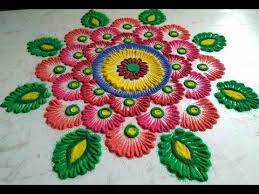 Happy New Year 2018 Makar Sankaranti Rangoli Design By Jyoti Rathod Youtube Free Hand Rangoli Design Simple Rangoli Designs Images Rangoli Designs Diwali