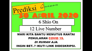 Prediksi Togel Quezon 30 April 2020 Youtube