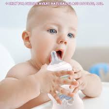 Amazon.com : 3 Pack Silicone Sleeves for Dr. Brown's Natural Glass Baby  Bottles, Anti Breakage Baby Bottle Holder, Compatible Dr. Brown Wide-Neck  Glass Baby Bottles 5 oz (White+Pink+Purple) : Baby