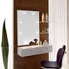 The latest design of dressing table with mirror has all the right dimensions and thickness. 1