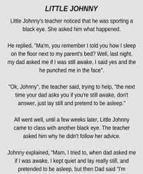 Variety truly is the spice of life. Little Johnny Funny Story Littlejohnnyjokes Funny Long Funny Stories Funny Family Jokes Funny Poems