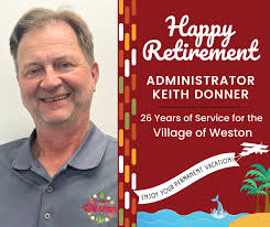 Happy Retirement Administrator Keith Donner