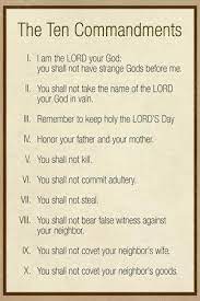 Teach them to your children, talking about them when you sit at home and when you walk along the road, when you lie down and when you get up. Ten Commandments Posters Prints Paintings Wall Art Allposters Com
