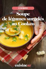 Soupe De Legumes Surgeles Au Cookeo Recette Legumes Surgeles Soupe Legume Soupe