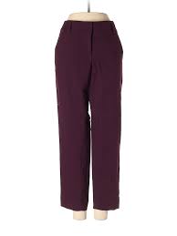 Details About Ann Taylor Loft Women Purple Dress Pants 2 Petite