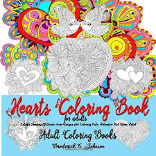 From simple and easy valentine's day images to elaborate adult designs, we have all of the best printable heart shaped lock coloring pages. Adult Coloring Books Hearts Coloring Book For Adults Colorful Treasury Of Ornate Love Designs For Colouring Calm Relaxation And Stress Relief Love Coloring Johnson Broderick S 9781070935706 Amazon Com Books