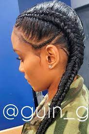 Fishtail Braids Two Braid Hairstyles Two Cornrow Braids Cornrow Hairstyles