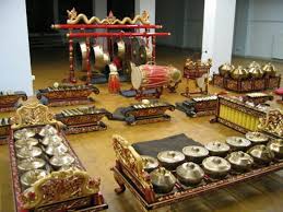 Gamelan Ensamble Musical Bali Indonesia