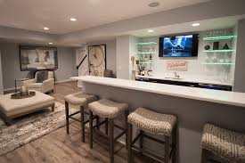 A finished basement yet to be decorated and furnished. Project Gallery Modern Finished Basement Design Novi Mi
