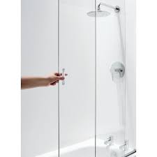 Coram Showers Frameless Sliding Bath Shower Screen Bath Shower Screens Shower Screen Shower Bath
