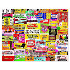 White mountain puzzles cereal boxes collage puzzle (1000pc) available in stores. White Mountain Puzzles 1000 Piece Collage Of Candies Puzzle Bed Bath And Beyond Canada