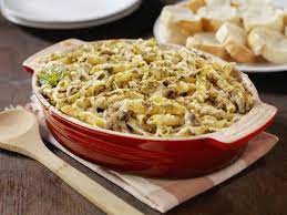 Chicken Pasta Casserole With Mushrooms And Cheese Recipe Chicken Pasta Casserole Pasta Dishes Baked Pasta Dishes