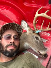 Hunter bags 10 point swamp buck in Michigan