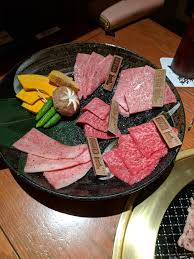 I'm in kobe japan trying out kobe beef steak, a5 wagyu. I Ate Japanese Bbq With High Grade Wagyu Beef Platter Wagyu Beef Food Unique Recipes