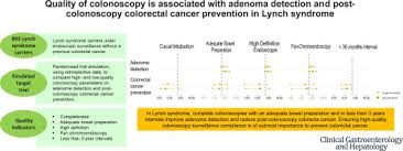 (4) second, colonoscopy may detect cancers at an early stage where there is a higher chance for cure than in those discovered in a more advanced stage. Quality Of Colonoscopy Is Associated With Adenoma Detection And Postcolonoscopy Colorectal Cancer Prevention In Lynch Syndrome Clinical Gastroenterology And Hepatology