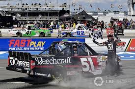 Nascar mandated how much a gas tank could hold, which yunick once circumvented by placing a basketball in the there is no gray area to a fuel additive—nascar was infuriated and went on a bit of a rampage, suspending crew chiefs of four other teams for various. Kyle Busch Ties Nascar Truck Record With Pocono Win