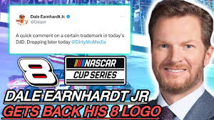 Dale Earnhardt Jr OFFICIALLY GETTING BACK his number 8 Logo Trademark!