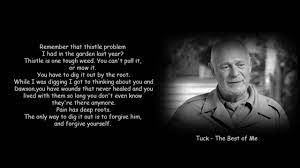 Yeah, i suppose if you were. The Best Of Me Quote Pain Has Deep Roots Tuck Youtube