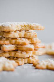 The perfect cutout cookie recipe for any holiday, these simple almond flour sugar cookies are made with applesauce, maple syrup, and a naturally green frosting! Almond Sugar Cookies With Simple Icing A Beautiful Plate