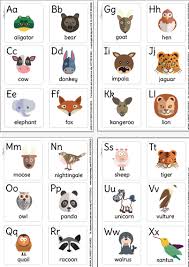 On the following pages in this printable you will find abc flashcards to use with. Singaporebaby Com 16 Alphabet Flashcards Flashcards Animal Alphabet