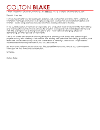 Keep it concise and relevant! Fiberglass Finisher Cover Letter October 2021