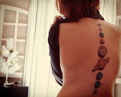 30 Examples Of Solar System Tattoo Cuded