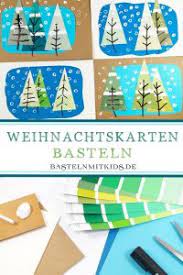 Zum basteln braucht es keine vorgefertigten schablonen! Winter Basteln Mit Kindern