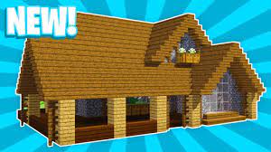 Check spelling or type a new query. Minecraft How To Build Large Easy Survival Wooden House 1 Pc Xboxone Ps4 Pe Xbox360 Ps3 Youtube