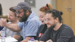 Kit harington reveals how he transformed himself into an invincible gladiator with washboard abs if you were surprised to see a shredded kit harington slashing foes with ease in a gladiator arena then. Kit Harington Rose Leslie Welcome Baby Game Of Thrones Stars Share