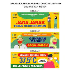 Simak di sini agar kamu tidak mudah tertular virus ini. Jual Banner Spanduk Adaptasi Baru Covid 19 Uk Di Masjid Jakarta Barat The Rabbit Tokopedia